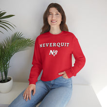 Load image into Gallery viewer, NEVERQUIT Crewneck Sweatshirt (Blackout)