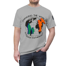 Load image into Gallery viewer, Be The Change Fatherhood Tee-Shirt(Light Grey)