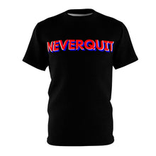 Load image into Gallery viewer, NEVERQUIT Activewear T-Shirt(Black)