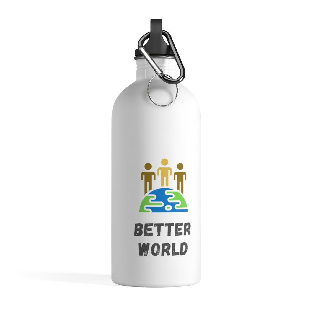 Better World Stainless Steel Water Bottle