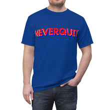 Load image into Gallery viewer, NEVERQUIT Activewear T-Shirt(Dark Blue)