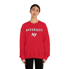 Load image into Gallery viewer, NEVERQUIT Crewneck Sweatshirt (Blackout)