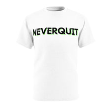 Load image into Gallery viewer, NEVERQUIT Activewear Neon T-Shirt(White)