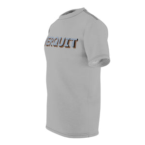 NEVERQUIT Activewear Silver T-Shirt(Light Grey)