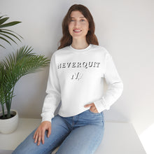 Load image into Gallery viewer, NEVERQUIT Crewneck Sweatshirt (Blackout)