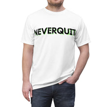 Load image into Gallery viewer, NEVERQUIT Activewear Neon T-Shirt(White)
