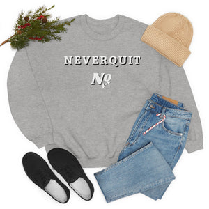 NEVERQUIT Crewneck Sweatshirt (Blackout)