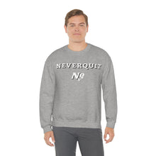 Load image into Gallery viewer, NEVERQUIT Crewneck Sweatshirt (Blackout)