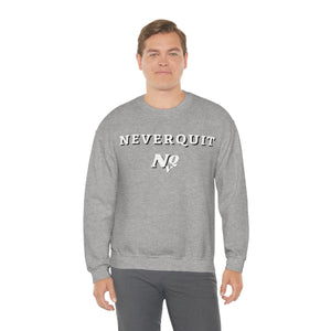 NEVERQUIT Crewneck Sweatshirt (Blackout)