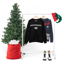 Load image into Gallery viewer, NEVERQUIT Crewneck Sweatshirt (Blackout)