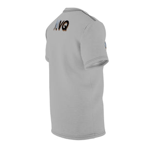 NEVERQUIT Activewear Silver T-Shirt(Light Grey)