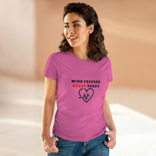 Load image into Gallery viewer, Mind and Heart #NEVERQUIT Cotton Tee (Women)