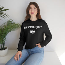 Load image into Gallery viewer, NEVERQUIT Crewneck Sweatshirt (Blackout)