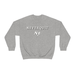 NEVERQUIT Crewneck Sweatshirt (Blackout)