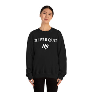 NEVERQUIT Crewneck Sweatshirt (Blackout)