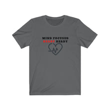 Load image into Gallery viewer, Mind &amp; Heart #NEVERQUIT Short Sleeve Tee (Men)