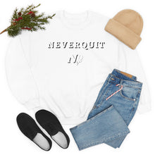 Load image into Gallery viewer, NEVERQUIT Crewneck Sweatshirt (Blackout)
