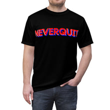 Load image into Gallery viewer, NEVERQUIT Activewear T-Shirt(Black)