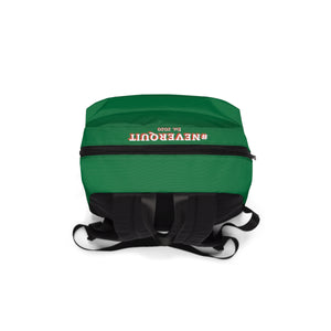 #NEVERQUIT Backpack (Green)