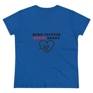 Mind and Heart #NEVERQUIT Cotton Tee (Women)