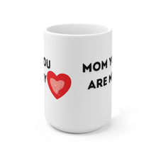 Load image into Gallery viewer, Mom&#39;s Heart Ceramic Mug
