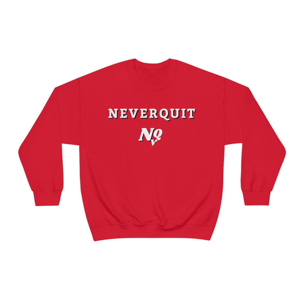 NEVERQUIT Crewneck Sweatshirt (Blackout)