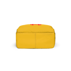 #NEVERQUIT Backpack (Yellow)