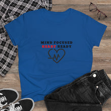 Load image into Gallery viewer, Mind and Heart #NEVERQUIT Cotton Tee (Women)