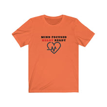 Load image into Gallery viewer, Mind &amp; Heart #NEVERQUIT Short Sleeve Tee (Men)