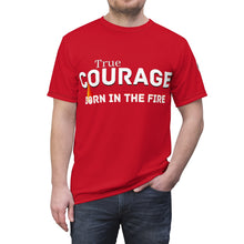 Load image into Gallery viewer, KY True Courage Fire Tee-Shirt(Red w/White)