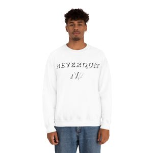 NEVERQUIT Crewneck Sweatshirt (Blackout)