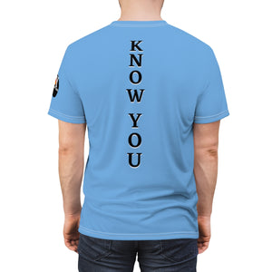KY True Courage Fire Tee-Shirt(Light Blue)