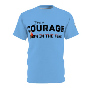 KY True Courage Fire Tee-Shirt(Light Blue)