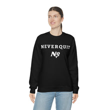 Load image into Gallery viewer, NEVERQUIT Crewneck Sweatshirt (Blackout)