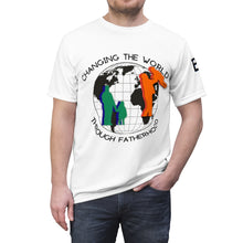 Load image into Gallery viewer, Be The Change Fatherhood Tee-Shirt(White)