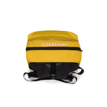 Load image into Gallery viewer, #NEVERQUIT Backpack (Yellow)