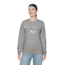Load image into Gallery viewer, NEVERQUIT Crewneck Sweatshirt (Blackout)