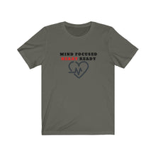 Load image into Gallery viewer, Mind &amp; Heart #NEVERQUIT Short Sleeve Tee (Men)