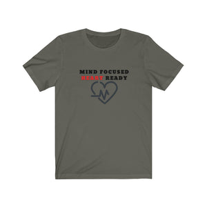Mind & Heart #NEVERQUIT Short Sleeve Tee (Men)
