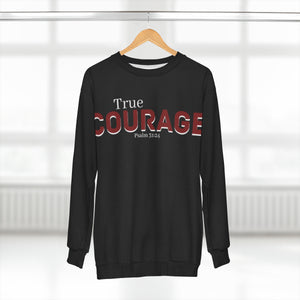 Know You True Courage Sweatshirt(Black)