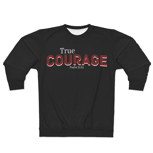 Know You True Courage Sweatshirt(Black)