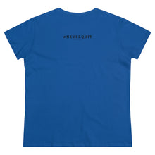 Load image into Gallery viewer, Mind and Heart #NEVERQUIT Cotton Tee (Women)