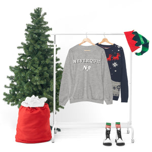 NEVERQUIT Crewneck Sweatshirt (Blackout)