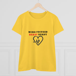 Mind and Heart #NEVERQUIT Cotton Tee (Women)