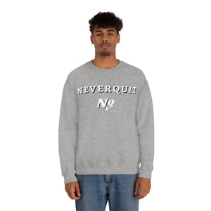 NEVERQUIT Crewneck Sweatshirt (Blackout)