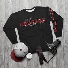 Load image into Gallery viewer, Know You True Courage Sweatshirt(Black)