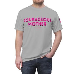 Know You Courageous Mother Tee-Shirt(Gray)