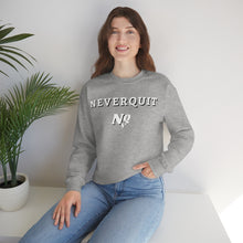 Load image into Gallery viewer, NEVERQUIT Crewneck Sweatshirt (Blackout)