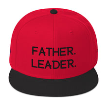 Load image into Gallery viewer, Father/Leader Know You Hat(Black Print)